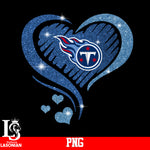 Tennessee Titans Heart PNG file