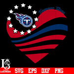 Tennessee Titans Heart,Tennessee Titans Love svg,eps,dxf,png file