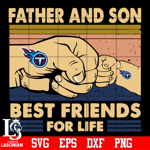 Tennessee Titans Father and son best friends for life