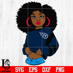 Tennessee Titans Girl Svg Dxf Eps Png file