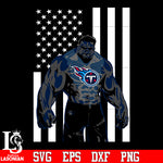 Tennessee Titans hulk flag svg eps dxf png file