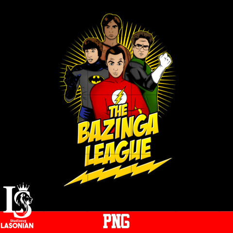 The Bazinga League PNG file