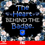 The Heart Behind The Badge Png file