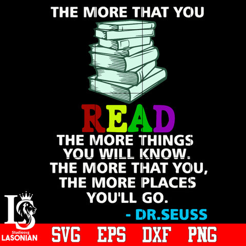 The more that you, The more things.You will know Svg Dxf Eps Png file