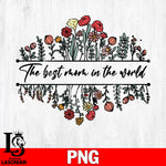 The best mom in the world  Png file