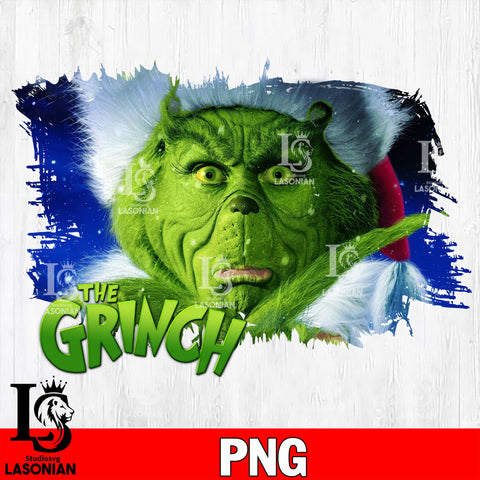 The grinch  PNG file, digital download