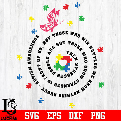 Then strength people are not those who show strength in front of us... Breast cancer awareness svg eps dxf png file