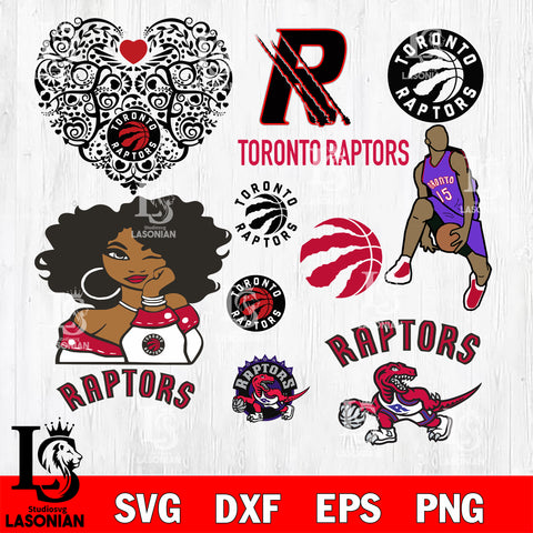bundle Toronto Raptors svg eps dxf png file