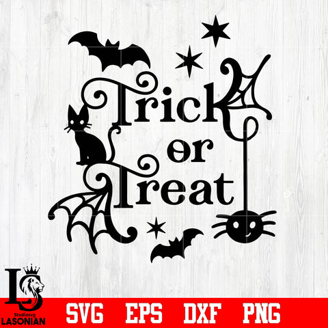 Trick or Treat 2 svg eps dxf png file