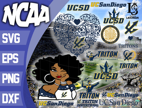 UC San Diego Tritons svg eps dxf png file, bundle ncaa svg, ncaa svg