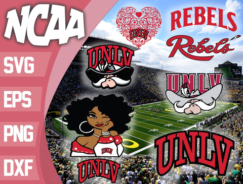 Bundle UNLV Rebels svg eps dxf png file