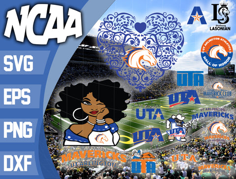 UT Arlington Mavericks svg,bundle UT Arlington Mavericks svg eps dxf png file, bundle ncaa svg, ncaa svg
