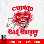 Un Febrero sinti valentines  , bad bunny valentines svg ,Valentines Benito svg , Un San Valentin Sin Ti svg svg eps dxf png file, digital download