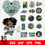 Utah Jazz svg eps dxf png file