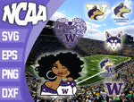Bundle Washington Huskies svg eps dxf png file
