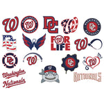 Washington Nationals NEW Custom MLB Baseball Set Design SVG Files, Cricut, Silhouette Studio, Digital Cut Files, New Jersey