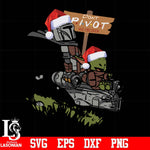 Yoda Chrismas svg, png, dxf, eps digital file