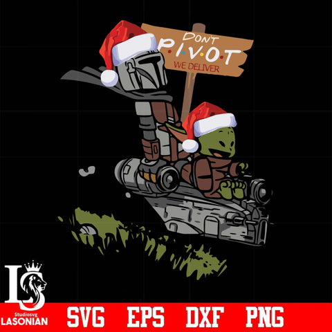 Yoda Chrismas svg, png, dxf, eps digital file