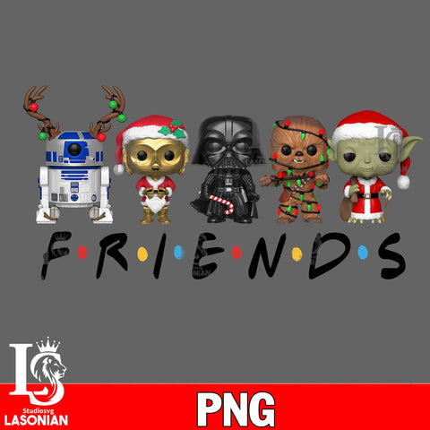 baby yoda christmas, star wars christmas, friends christmas PNG file, Digital Download