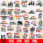 bundle 35 file Hocus Pocus dxf png svg file