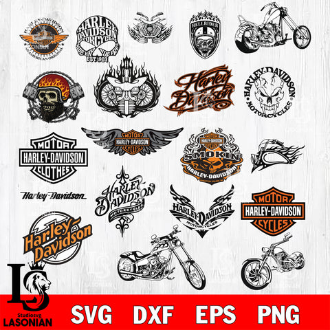 bundle Harley Davidson  svg,eps,dxf,png file