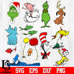 Cat In The Dr Seuss Bundle,Dr Seuss quote, Dr Seuss bundle Svg Dxf Eps Png file