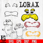 bundle Lorax Svg Dxf Eps Png file