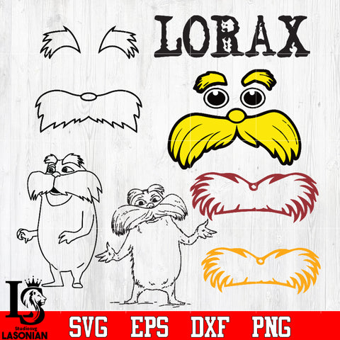 bundle Lorax Svg Dxf Eps Png file