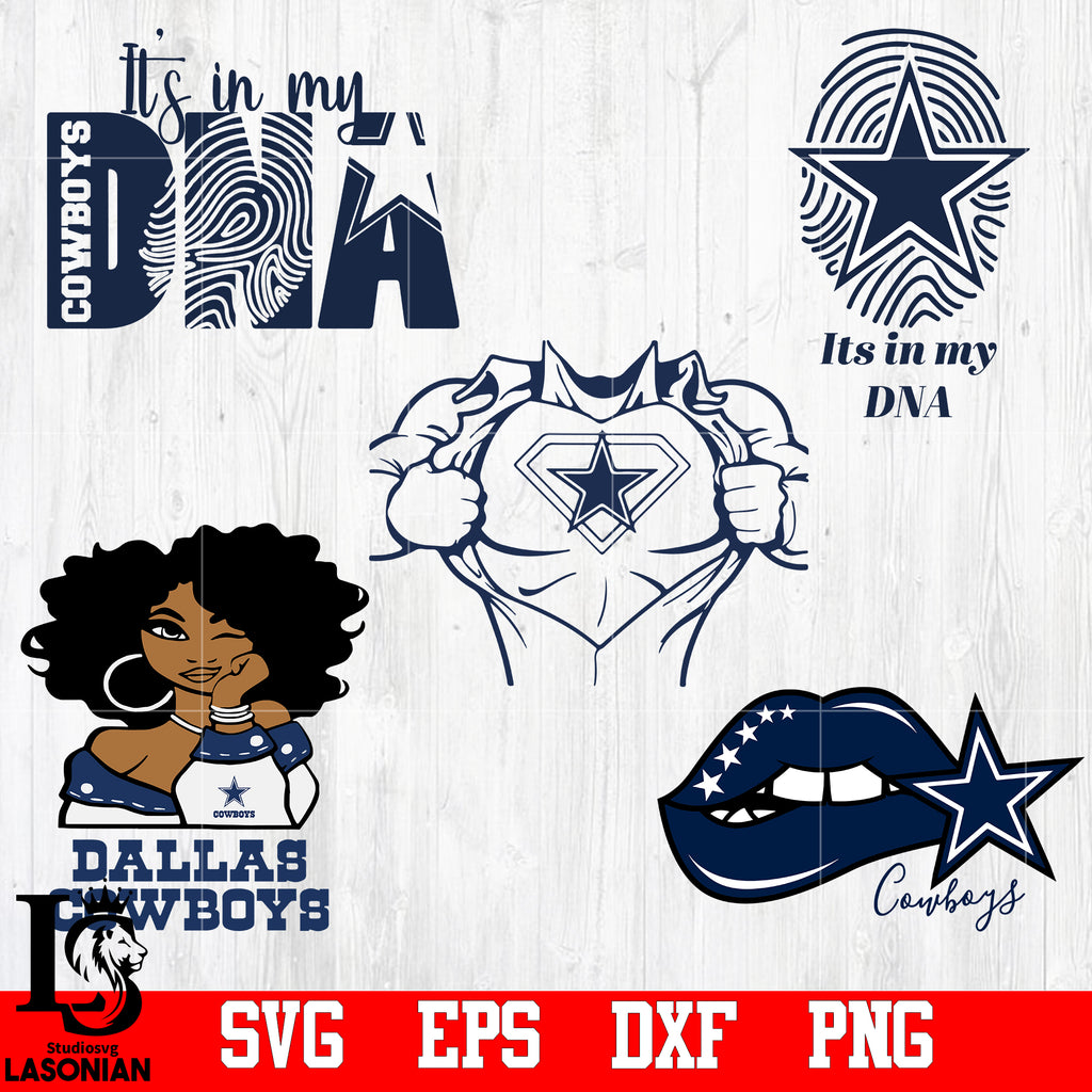 bundle dallas cowboys svg,eps,dxf,png file – lasoniansvg