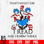 cat in the hat reading rab Svg Dxf Eps Png file