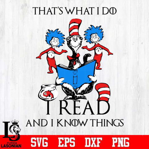 cat in the hat reading rab Svg Dxf Eps Png file