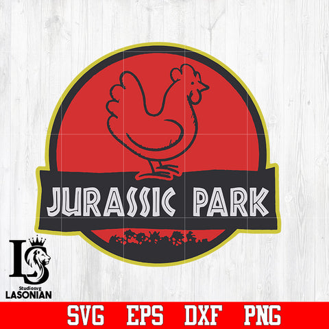 chicken,jurassic park svg,dxf,eps,png file