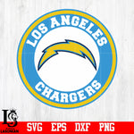 circle Los Angeles Chargers svg,eps,dxf,png file