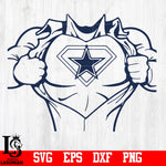 dallas cowboys,superman svg,eps,dxf,png file