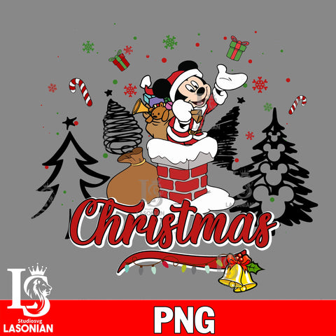 disney christmas 11 png file, digital download
