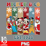 disney christmas 29 png file, digital download