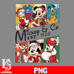 disney christmas 30 png file, digital download
