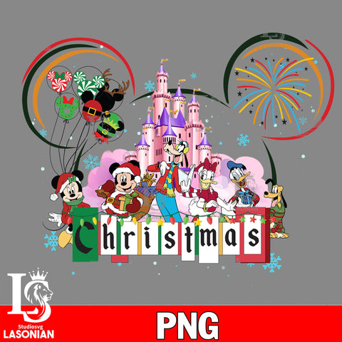 disney christmas 33 png file, digital download