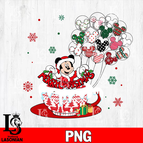disney christmas 3 png file, digital download