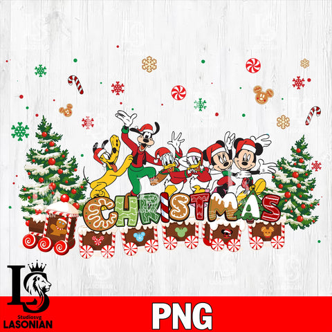 disney christmas  png file, digital download