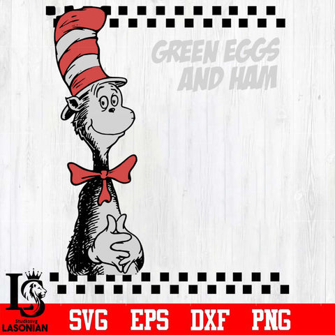 geen eggs and ham rab Svg Dxf Eps Png file