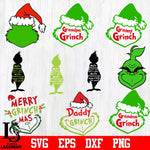 grinch bundle 21 file svg dxf pdf png file