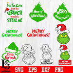 grinch bundle 26 file svg dxf pdf png file