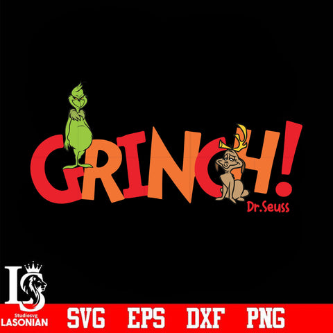grinche dr seuss svg, png, dxf, eps digital file