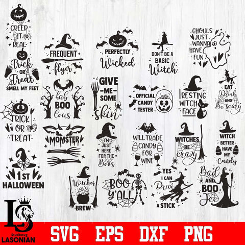 halloween svg bundle SVG DXF PNG FILE