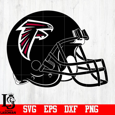 helmet  Atlanta Falcons svg,eps,dxf,png file