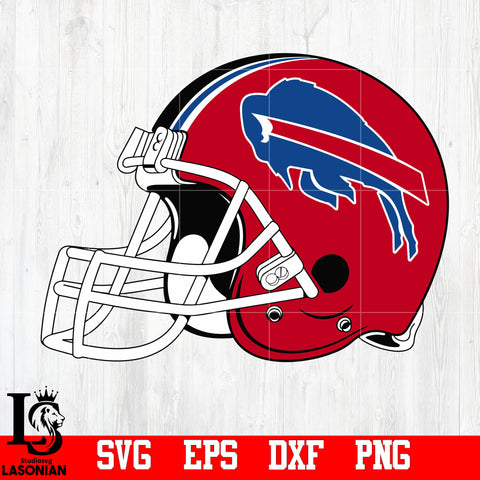 helmet Buffalo Bills svg,eps,dxf,png file