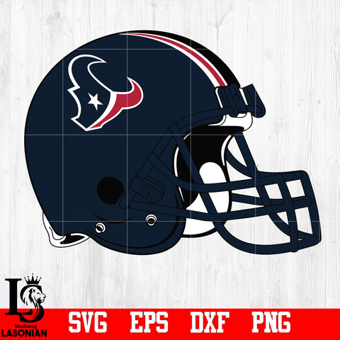 helmet Houston Texans svg,eps,dxf,png file