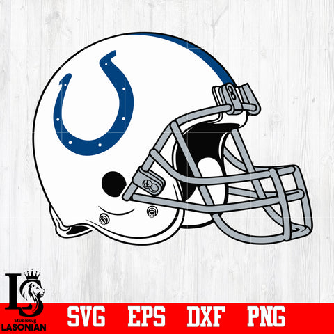 helmet Indianapolis Colts svg,eps,dxf,png file