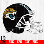 helmet  Jacksonville Jaguars svg,eps,dxf,png file
